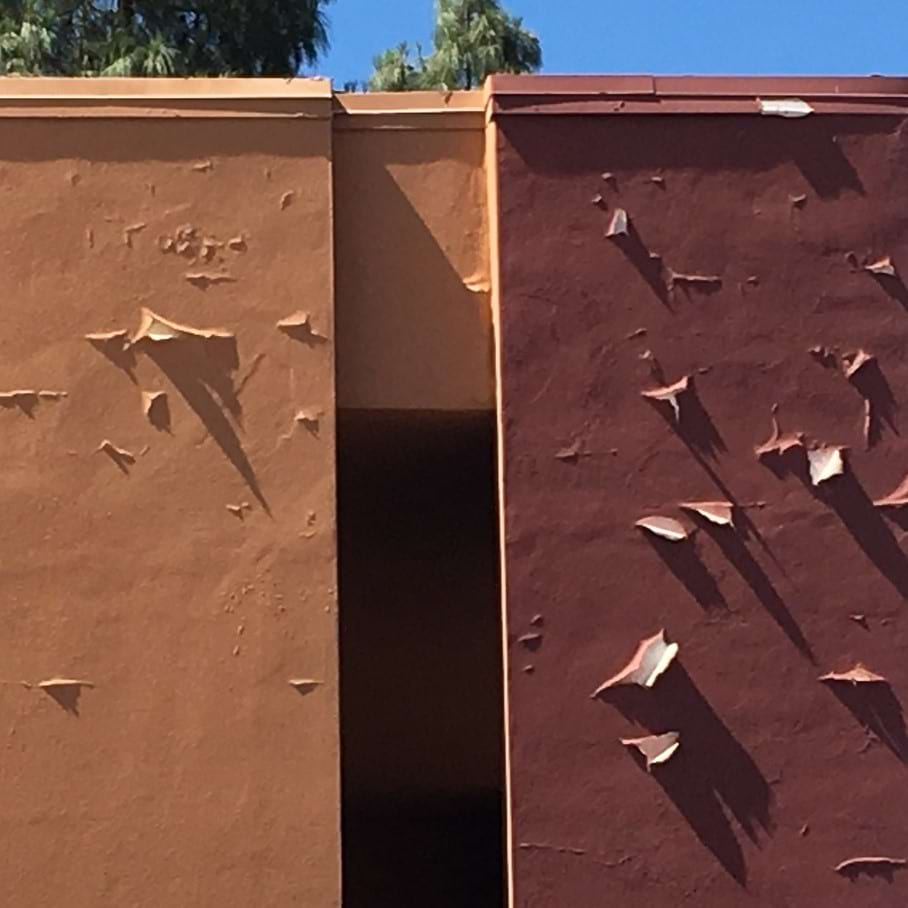 Paint Peeling On House